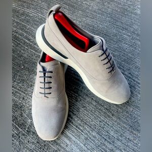 Wolf & Shepherd Crossover Plain Toe Oxford in Gray Sz. 9.5